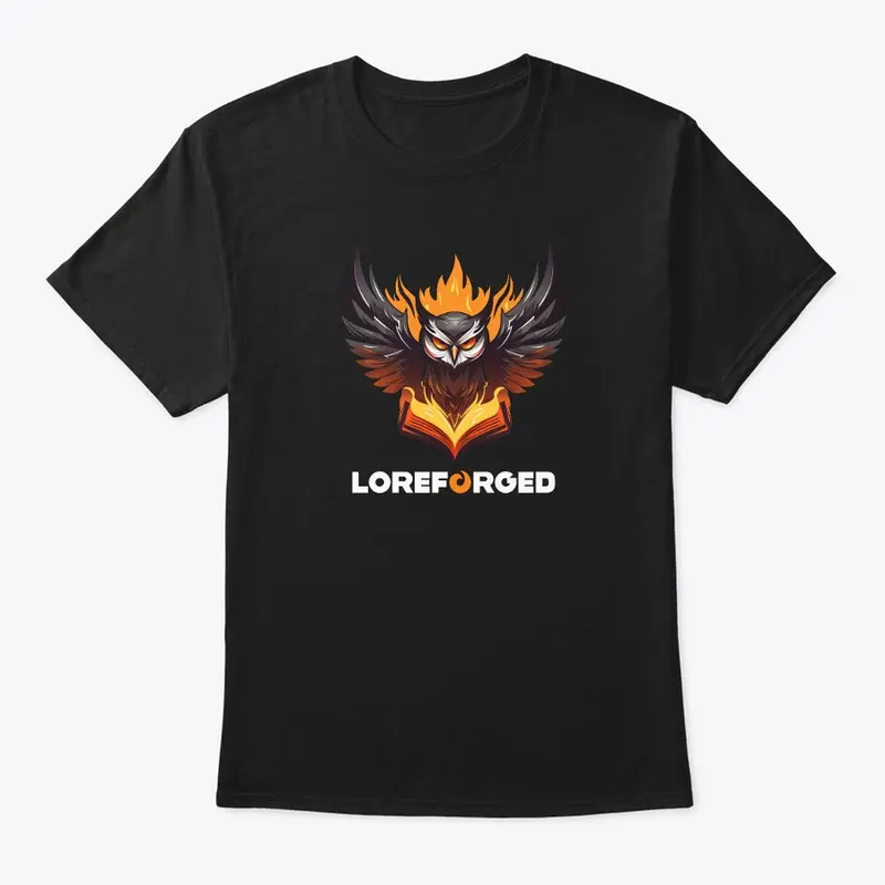 LoreForged Owl Logo