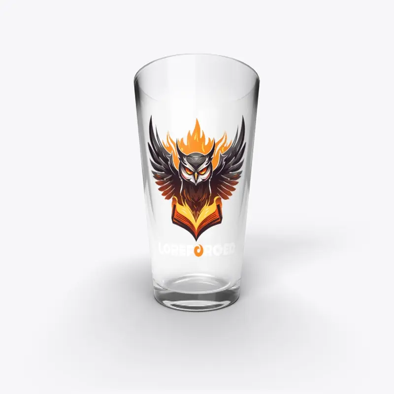 LoreForged Pint Glass